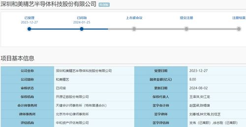 和美精藝IPO問詢回應 低端產品收入占近六成，技術先進性遭監管追問